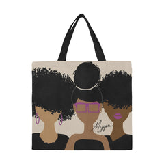 Curly Girl Trio Large Tote