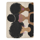 Curly Girl Trio 60x80 Blanket