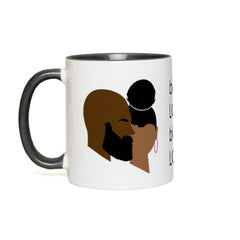 Black Love mug. Mygani